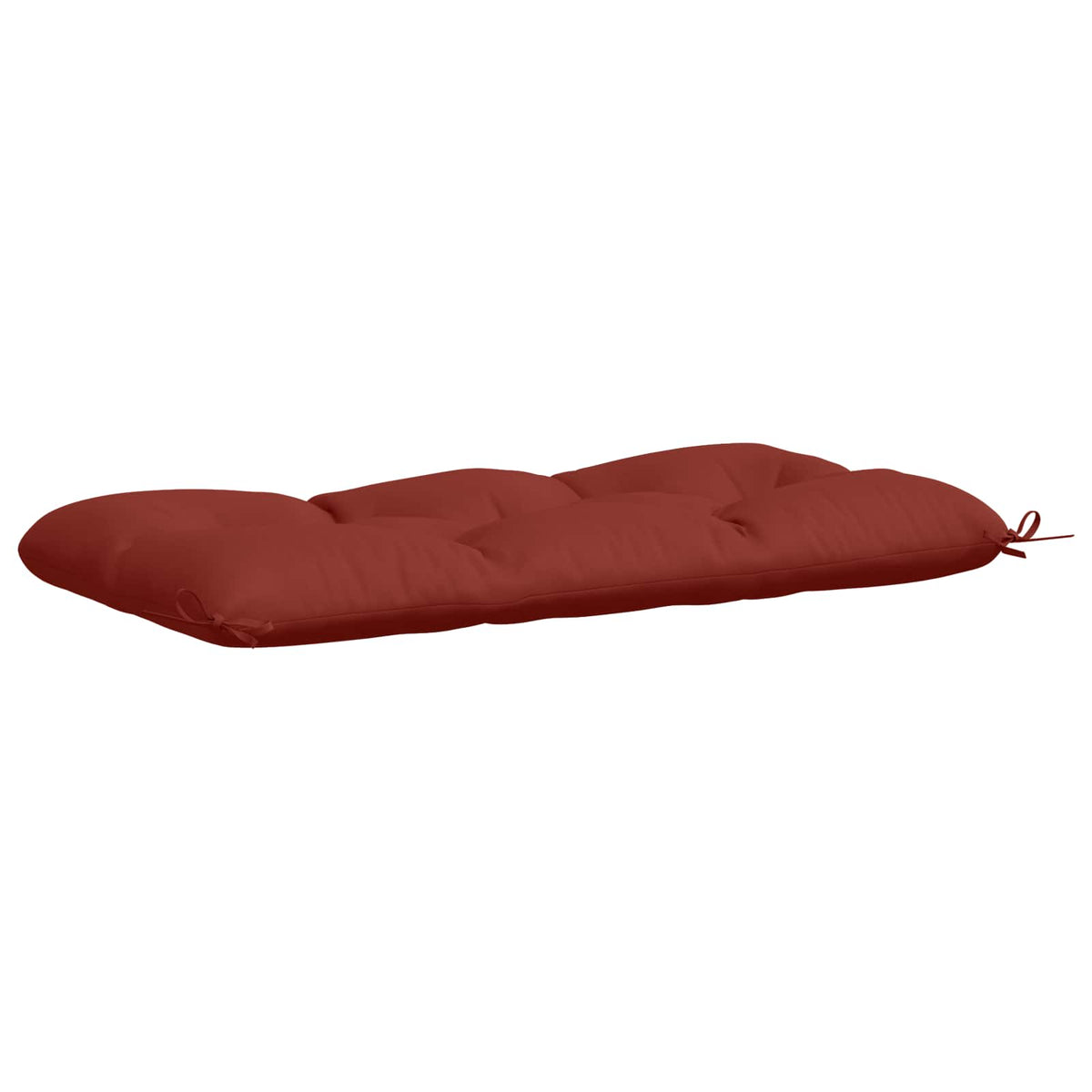 Bankkussen VIANEN 100% Polyester Rood 100 x 60 x 12 cm
