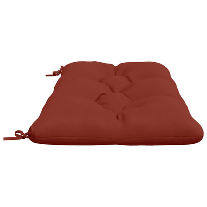 Bankkussen VIANEN 100% Polyester Rood 100 x 60 x 12 cm