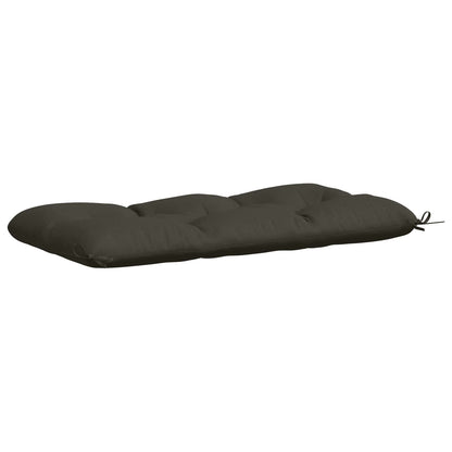 Bankkussen VIANEN 100% Polyester Antraciet 100 x 60 x 12 cm