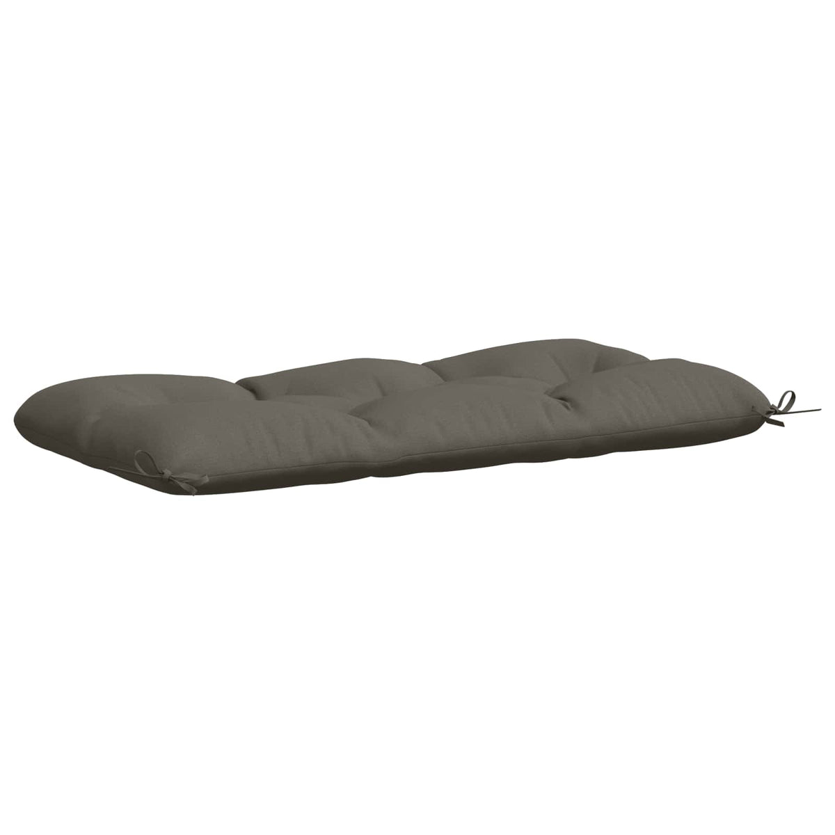Bankkussen VIANEN 100% Polyester Grijs 100 x 60 x 12 cm