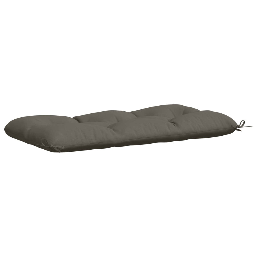 Bankkussen VIANEN 100% Polyester Grijs 100 x 60 x 12 cm
