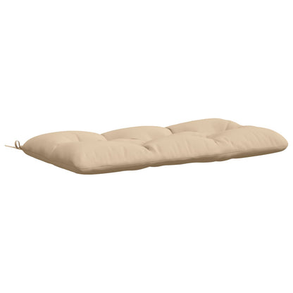 Bankkussen VIANEN 100% Polyester Crèmekleurig 100 x 60 x 12 cm