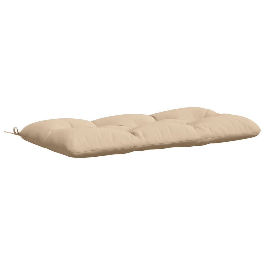 Bankkussen VIANEN 100% Polyester Crèmekleurig 100 x 60 x 12 cm