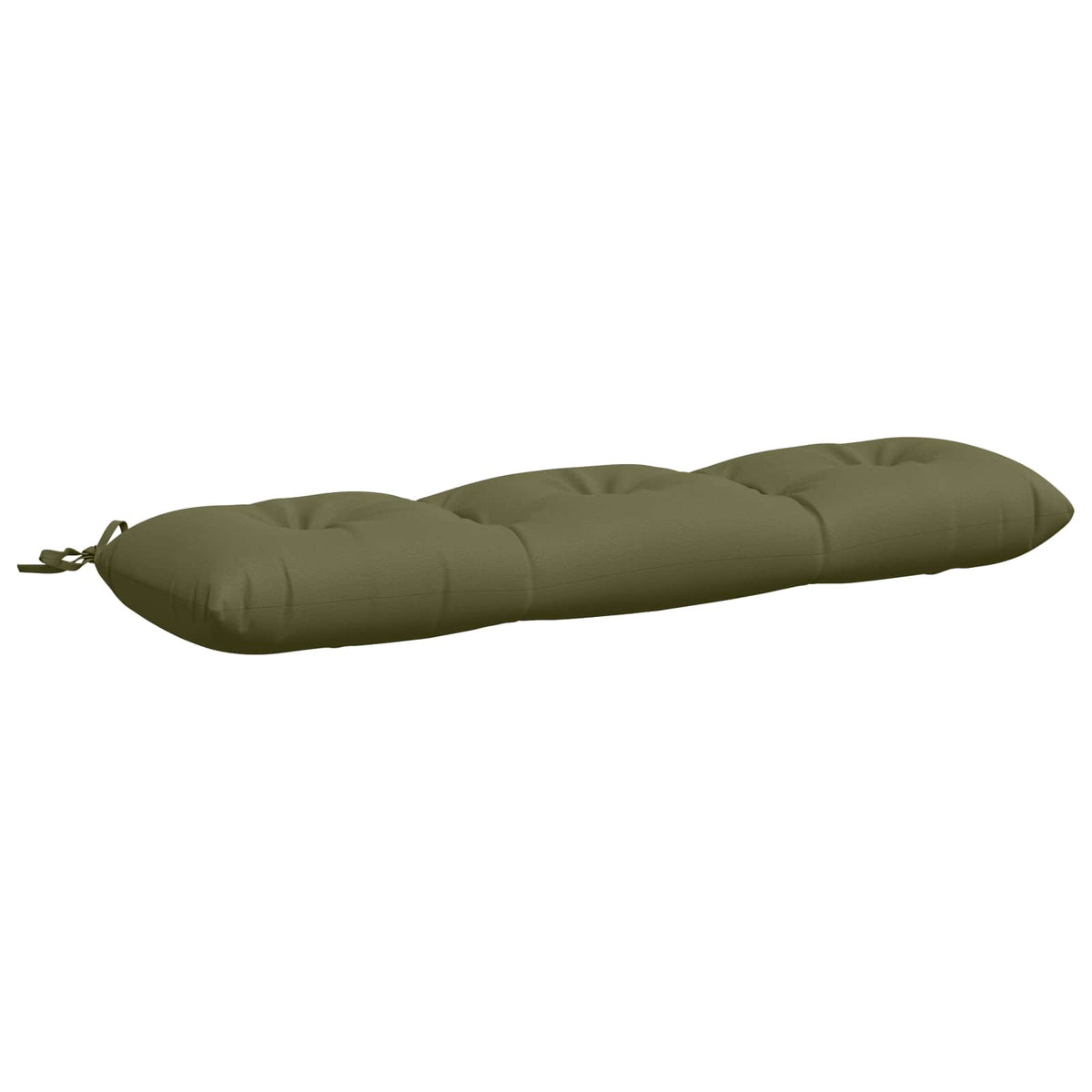 Bankkussen VIANEN 100% Polyester Olijfgroen 110 x 30 x 12 cm