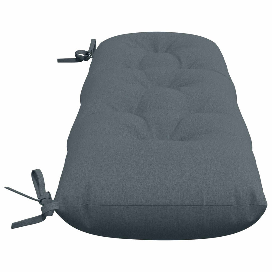 Bankkussen VIANEN 100% Polyester Blauw 110 x 30 x 12 cm