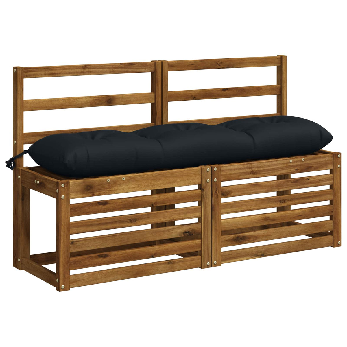 Bankkussen VIANEN 100% Polyester Donkerblauw 110 x 30 x 12 cm