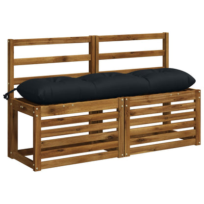 Bankkussen VIANEN 100% Polyester Donkerblauw 110 x 30 x 12 cm