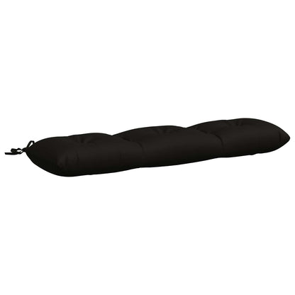 Bankkussen VIANEN 100% Polyester Zwart 110 x 30 x 12 cm