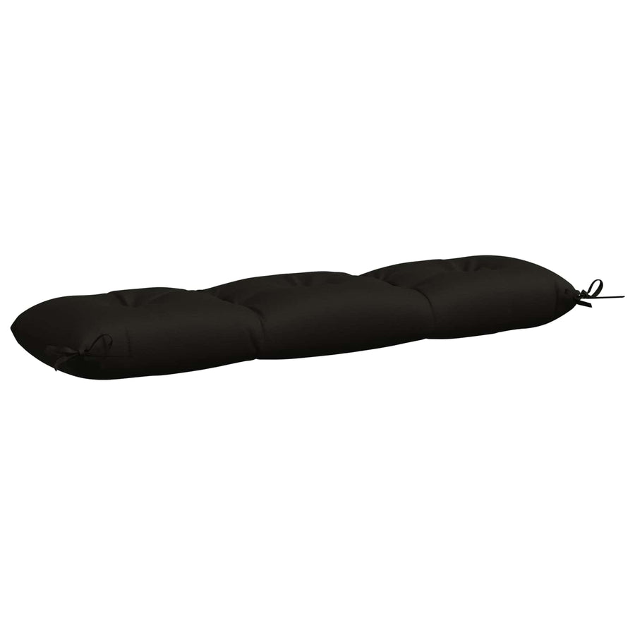 Bankkussen VIANEN 100% Polyester Zwart 110 x 30 x 12 cm