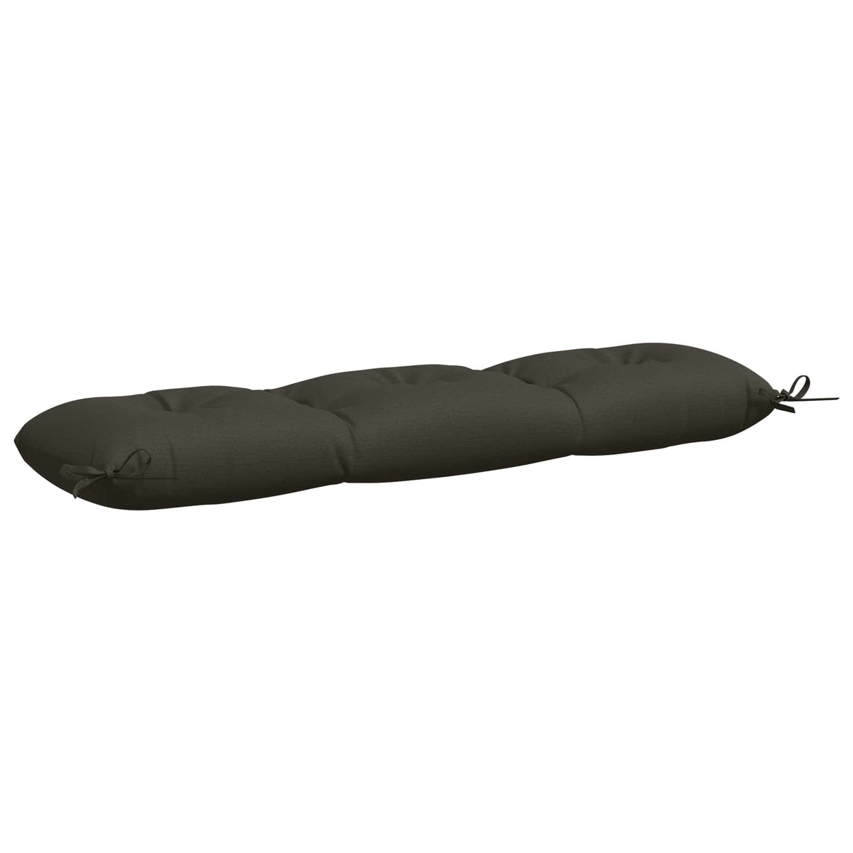 Bankkussen VIANEN 100% Polyester Antraciet 110 x 30 x 12 cm