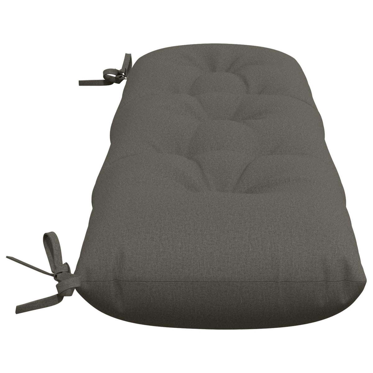 Bankkussen VIANEN 100% Polyester Grijs 110 x 30 x 12 cm