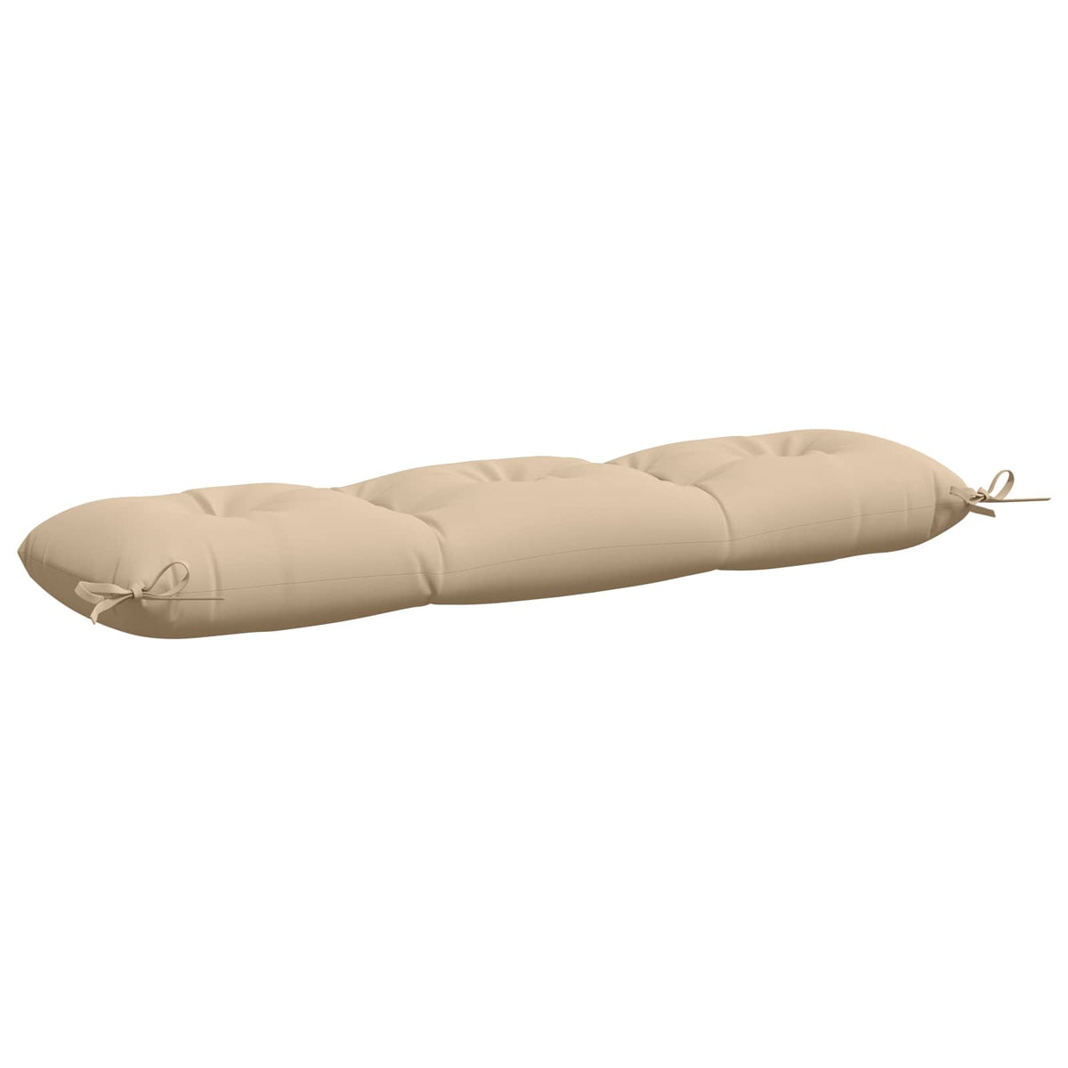 Bankkussen VIANEN 100% Polyester Crèmekleurig 110 x 30 x 12 cm