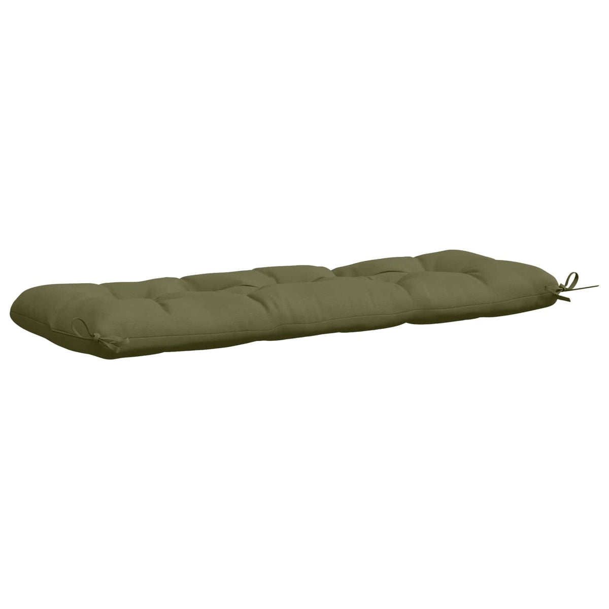 Bankkussen VIANEN 100% Polyester Olijfgroen 110 x 40 x 12 cm