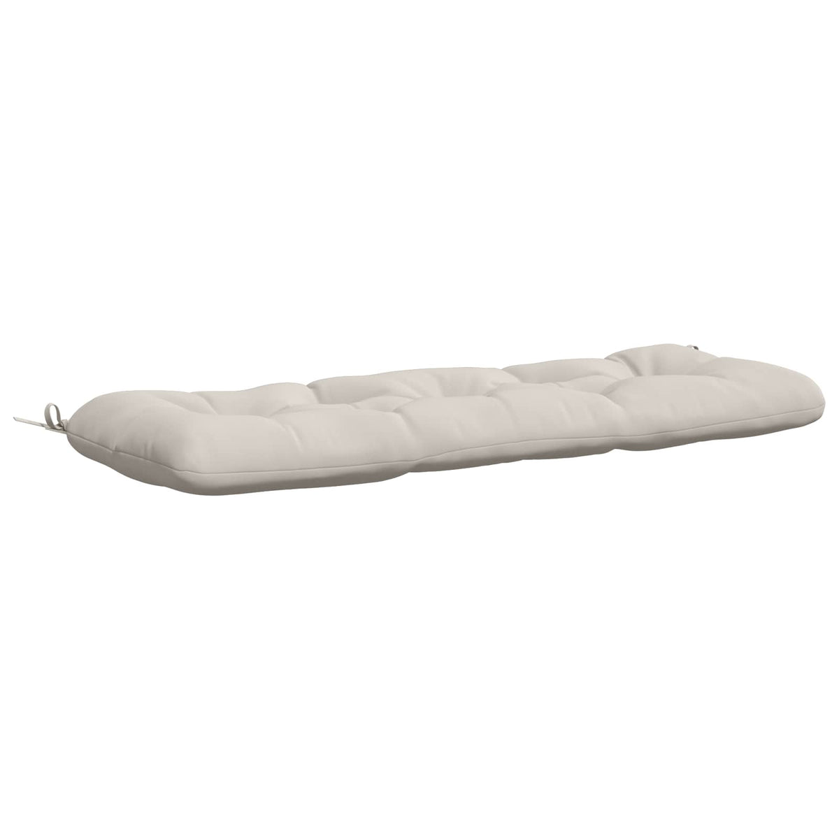 Bankkussen VIANEN 100% Polyester Wit 110 x 40 x 12 cm