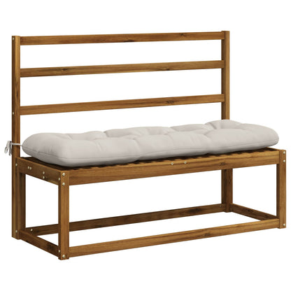 2-delige Bankkussens VIANEN 100% Polyester Wit 110 x 40 x 12 cm