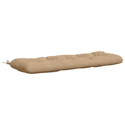 Bankkussen VIANEN 100% Polyester Zand 110 x 40 x 12 cm