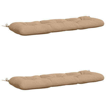 2-delige Bankkussens VIANEN 100% Polyester Zand