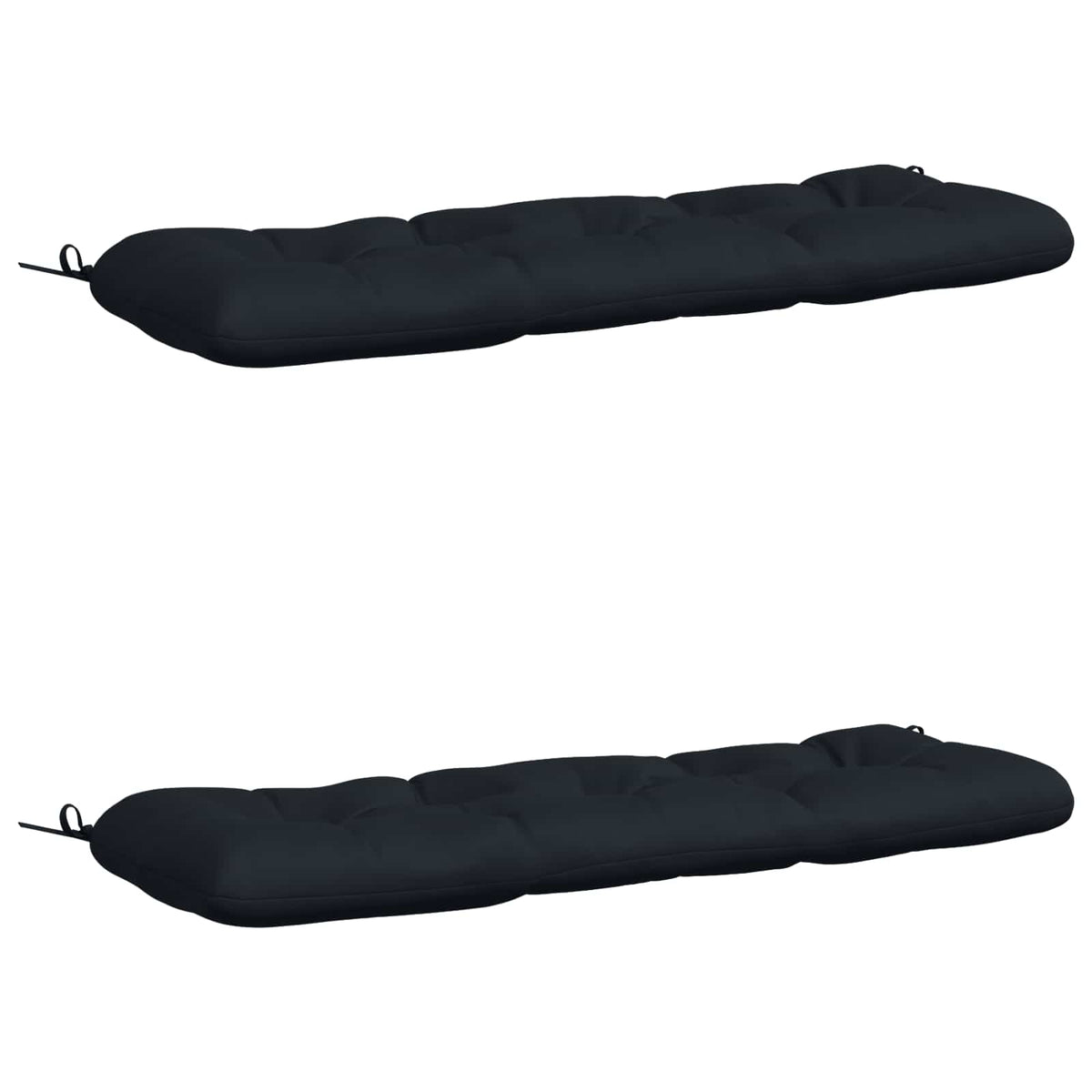 2-delige Bankkussens VIANEN 100% Polyester Donkerblauw