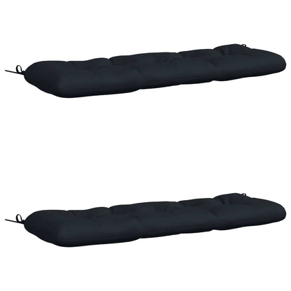 2-delige Bankkussens VIANEN 100% Polyester Donkerblauw