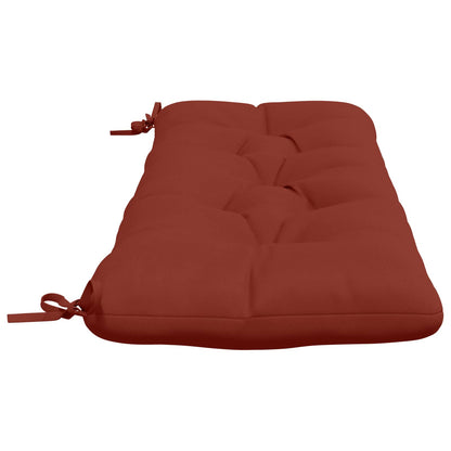 Bankkussen VIANEN 100% Polyester Rood 110 x 40 x 12 cm