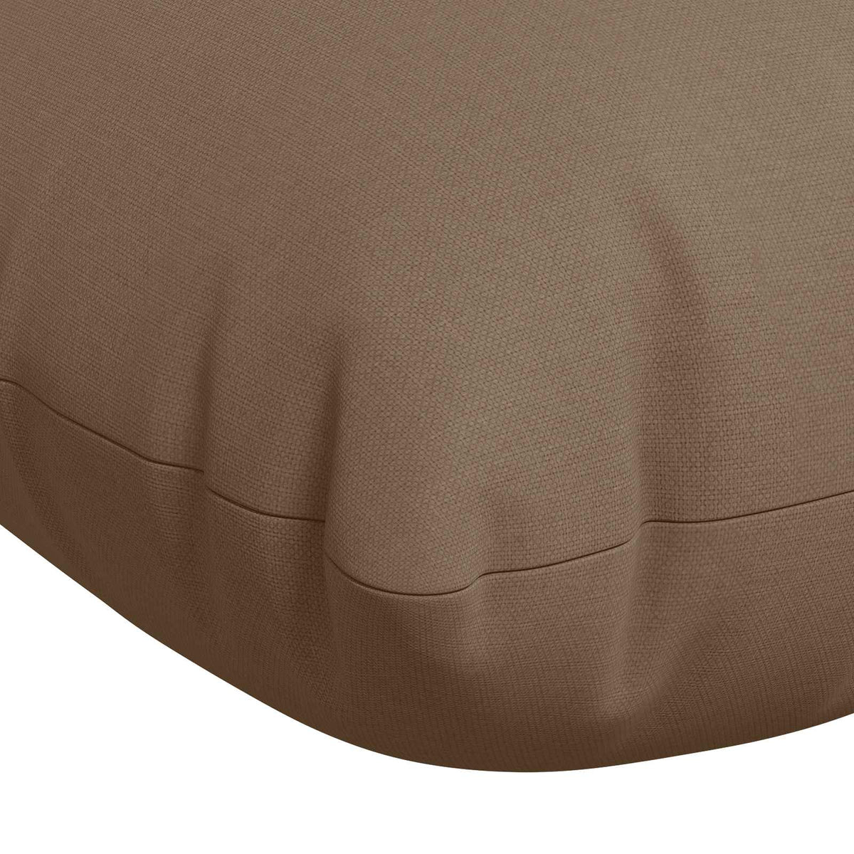 Bankkussen VIANEN 100% Polyester Taupe 110 x 50 x 12 cm