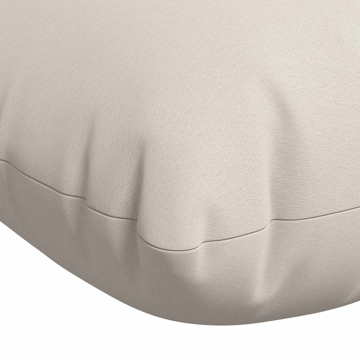 2-delige Bankkussens VIANEN 100% Polyester Wit 110 x 50 x 12 cm