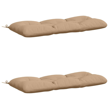 2-delige Bankkussens VIANEN 100% Polyester Zand