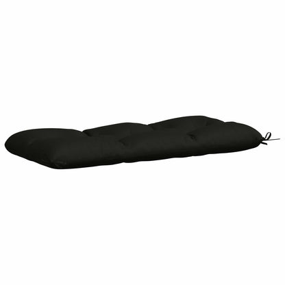 Bankkussen VIANEN 100% Polyester Zwart 110 x 50 x 12 cm