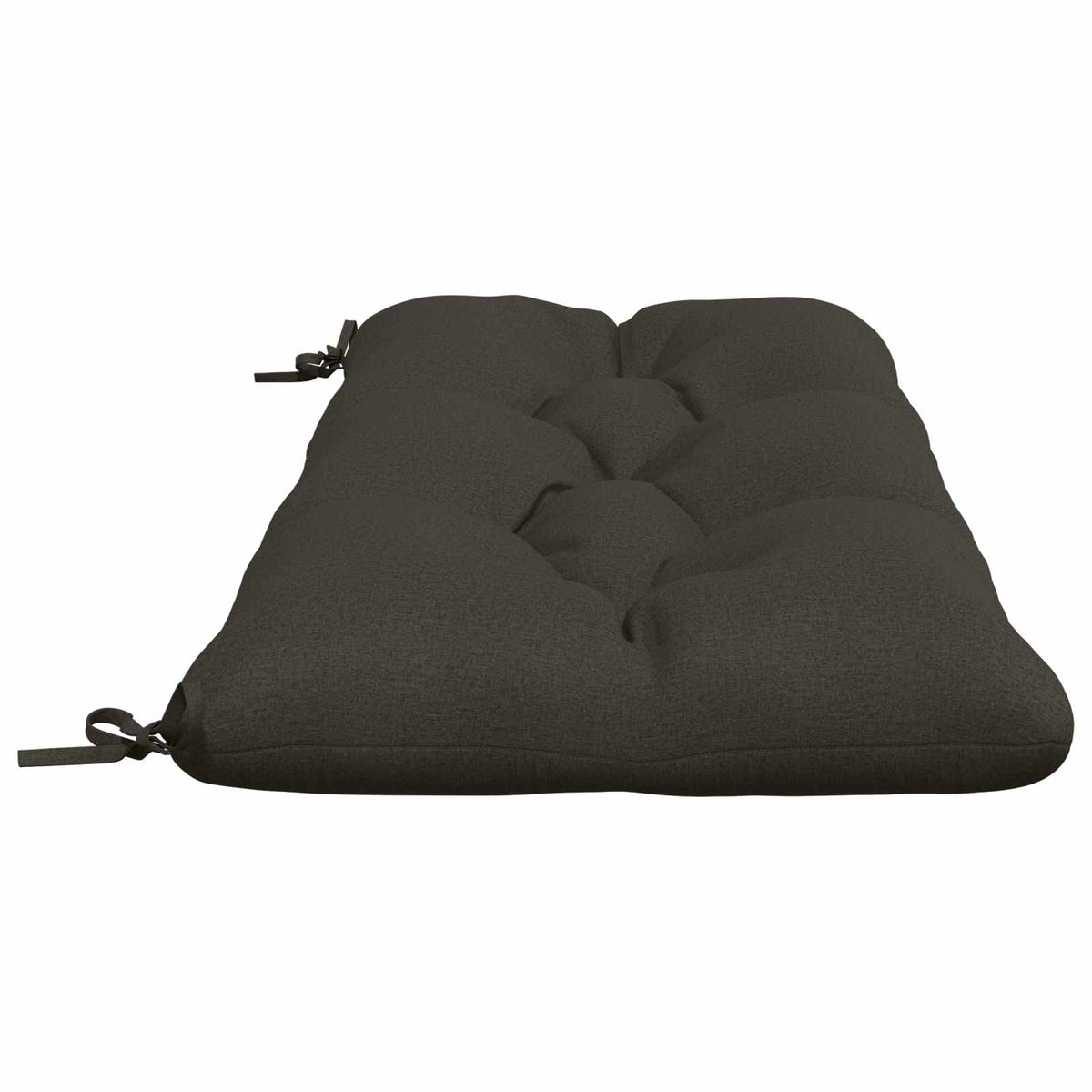 2-delige Bankkussens VIANEN 100% Polyester Antraciet