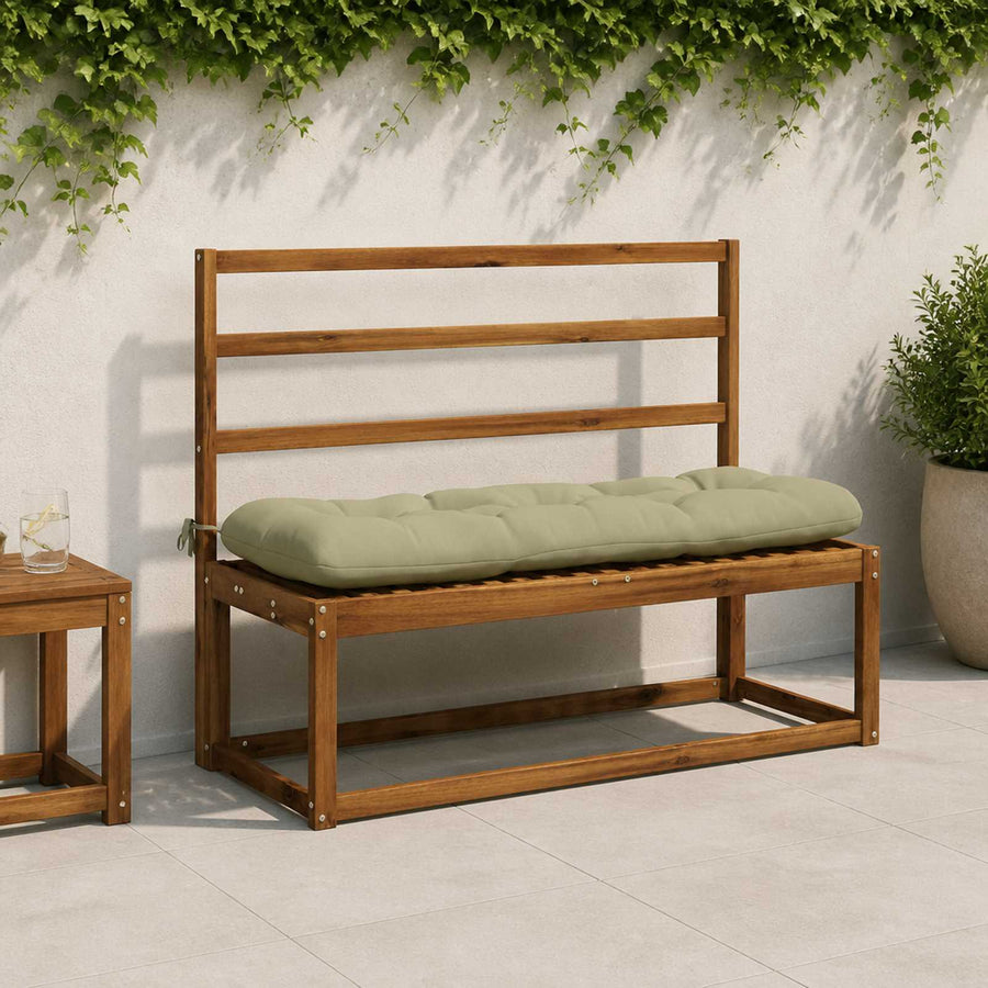 Bankkussen VIANEN 100% Polyester Lichtgroen 100 x 40 x 12 cm