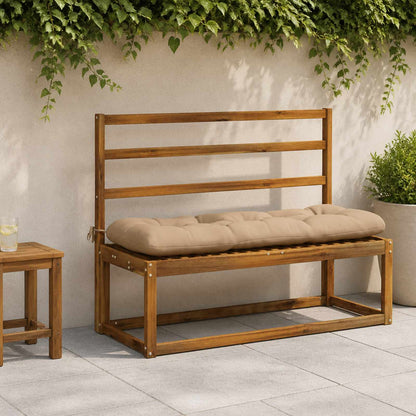 Bankkussen VIANEN 100% Polyester Zand 110 x 40 x 12 cm