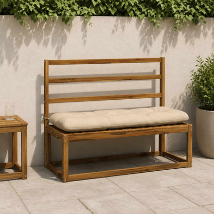 Bankkussen VIANEN 100% Polyester Crèmekleurig 100 x 40 x 12 cm