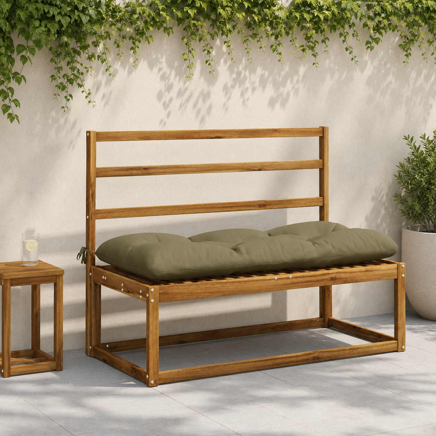 Bankkussen VIANEN 100% Polyester Olijfgroen 110 x 50 x 12 cm