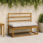 Bankkussens VIANEN wit 100 x 50 x 12 cm 2 stuks