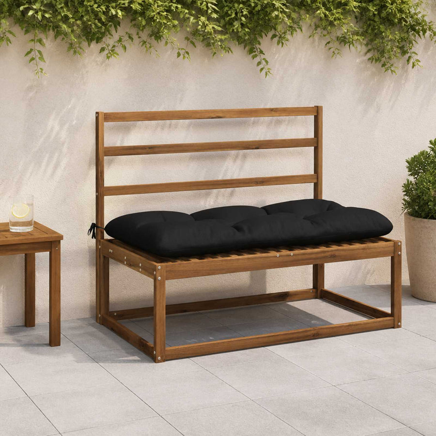 2-delige Bankkussens VIANEN 100% Polyester Zwart