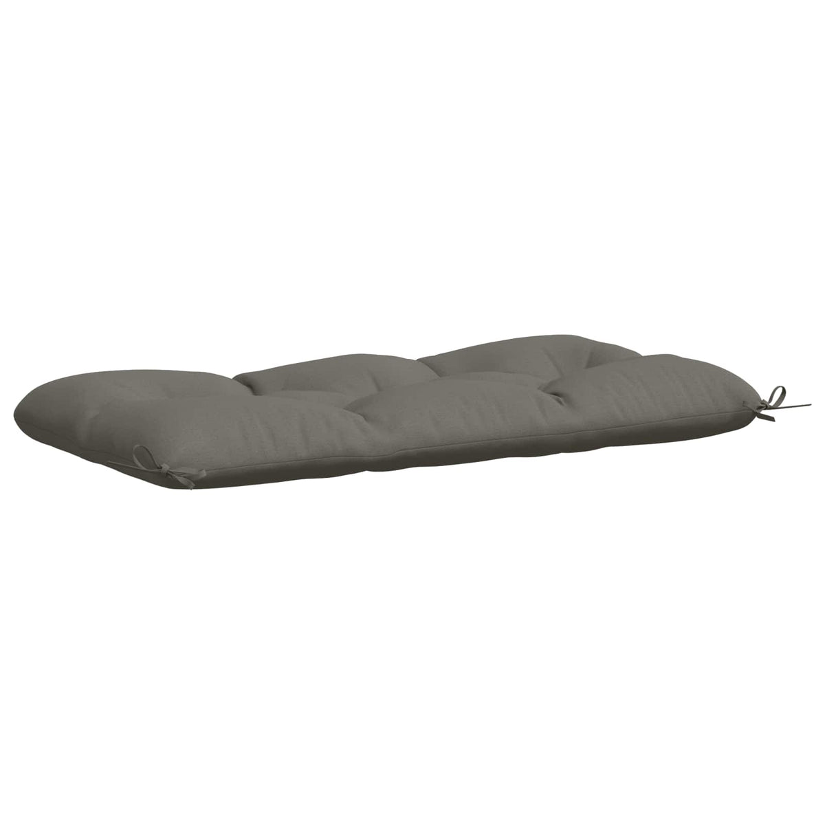 Bank Kussens VIANEN 2 st 100% Polyester Grijs 120 x 60 x 12 cm