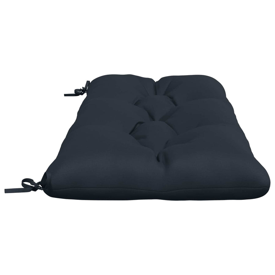 Bankkussen VIANEN 100% Polyester Donkerblauw 130 x 50 x 12 cm