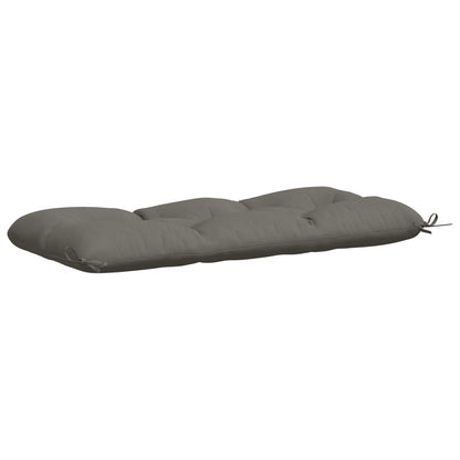 Bankkussen VIANEN 100% Polyester Grijs 130 x 50 x 12 cm