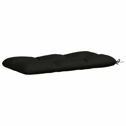 Bankkussen VIANEN 100% Polyester Zwart 130 x 60 x 12 cm