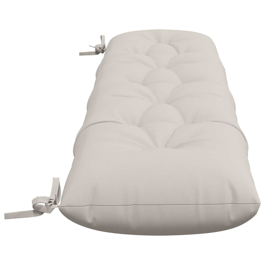 Bank Kussens VIANEN 2 st 100% Polyester Wit 140 x 30 x 12 cm