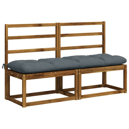 Bankkussen VIANEN 100% Polyester Blauw 140 x 40 x 12 cm