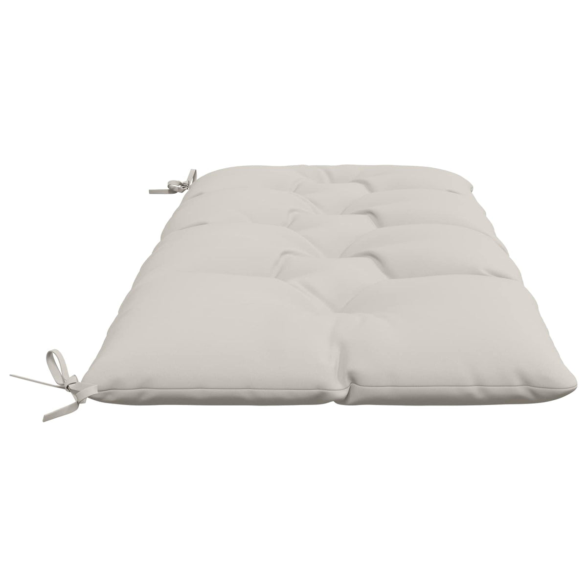 Bank Kussens VIANEN 2 st 100% Polyester Wit 140 x 60 x 12 cm