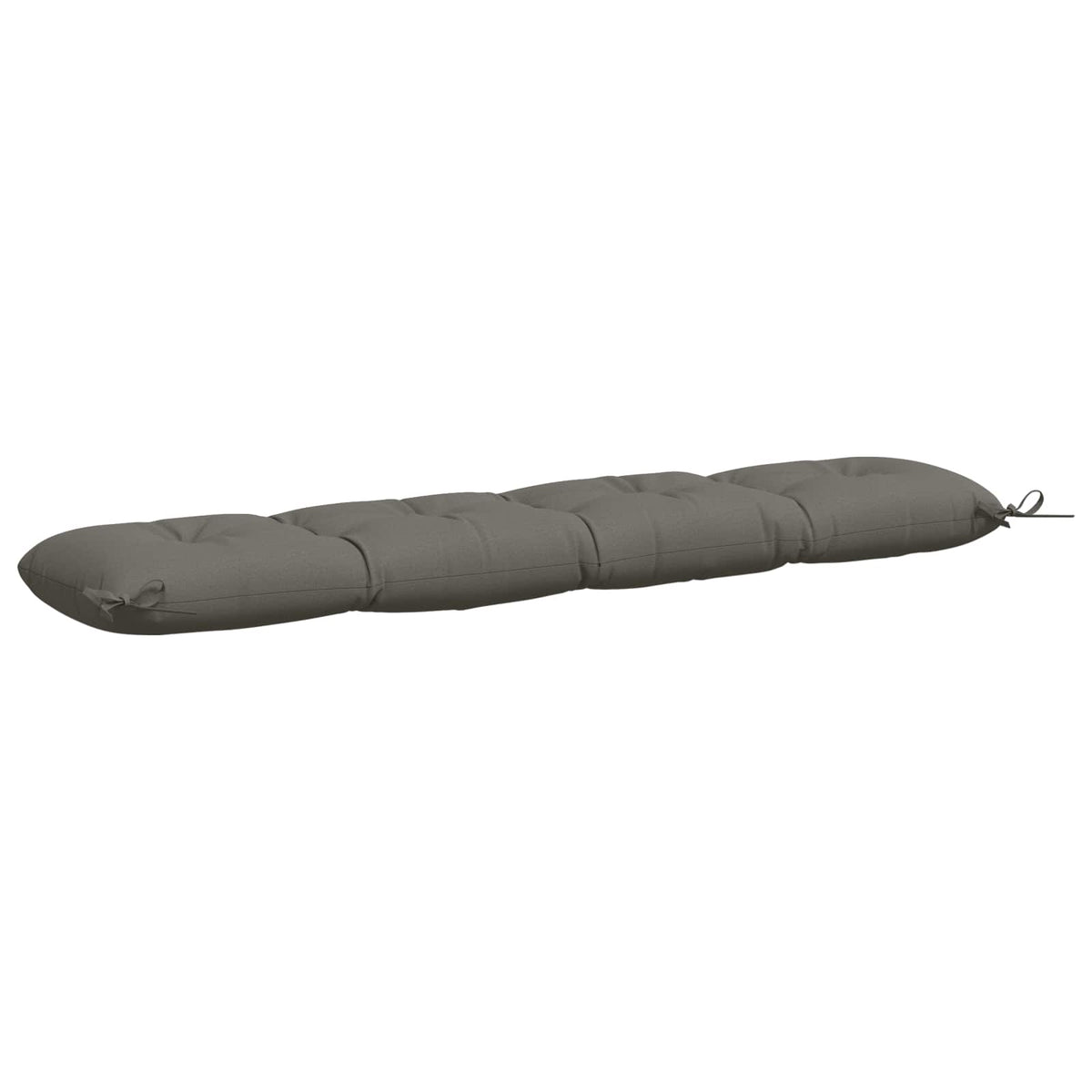 Bankkussen VIANEN 100% Polyester Grijs 150 x 30 x 12 cm