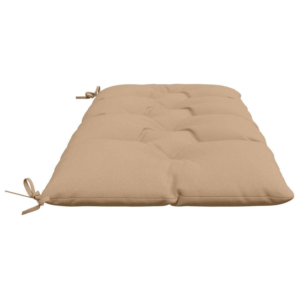 Bank Kussens VIANEN 2 st 100% Polyester Zand 150 x 60 x 12 cm