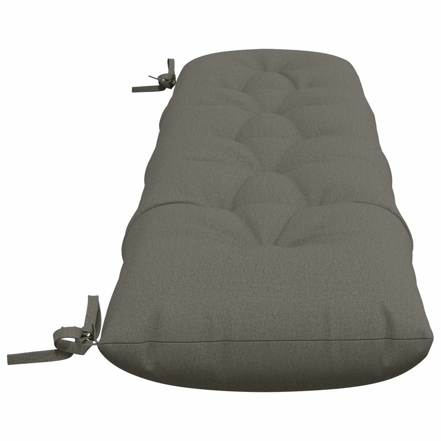 Bank Kussens VIANEN 2 st 100% Polyester Grijs 160 x 30 x 12 cm