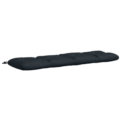 Bankkussen VIANEN 100% Polyester Donkerblauw 160 x 40 x 12 cm