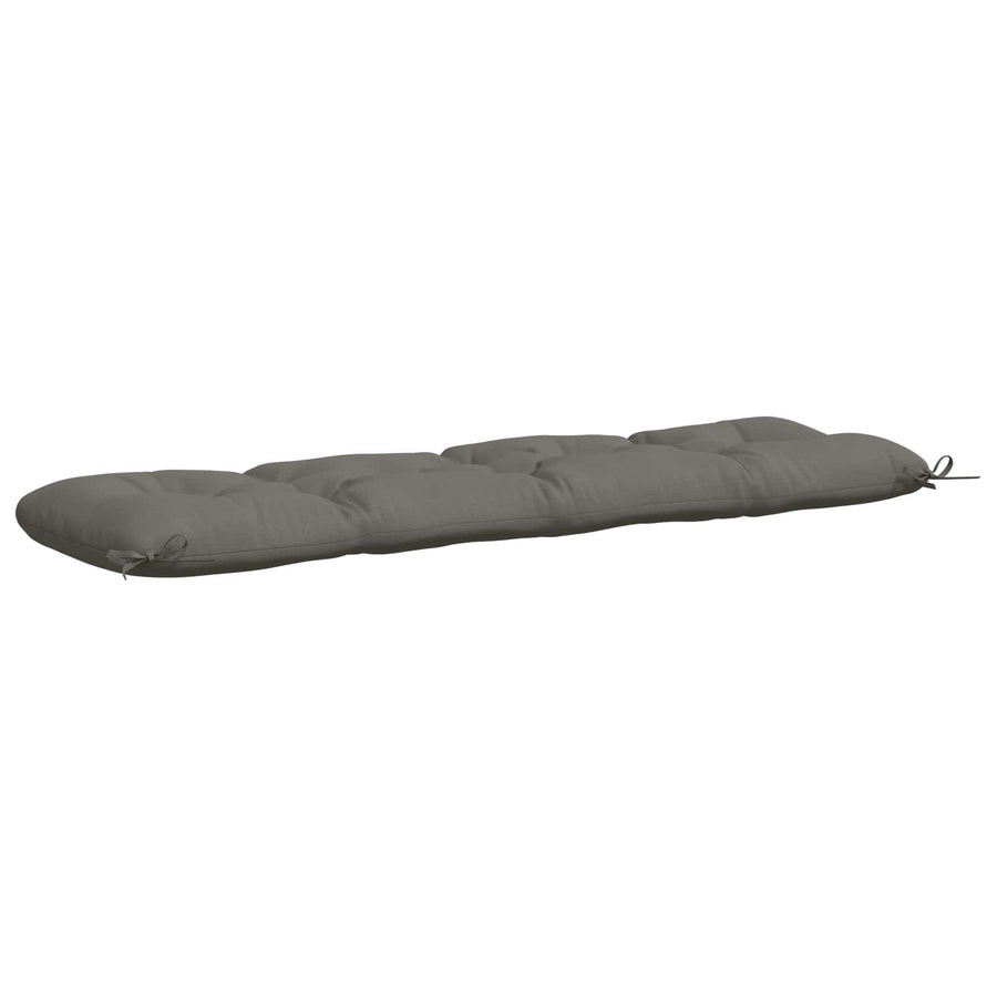 Bank Kussens VIANEN 2 st 100% Polyester Grijs 160 x 40 x 12 cm