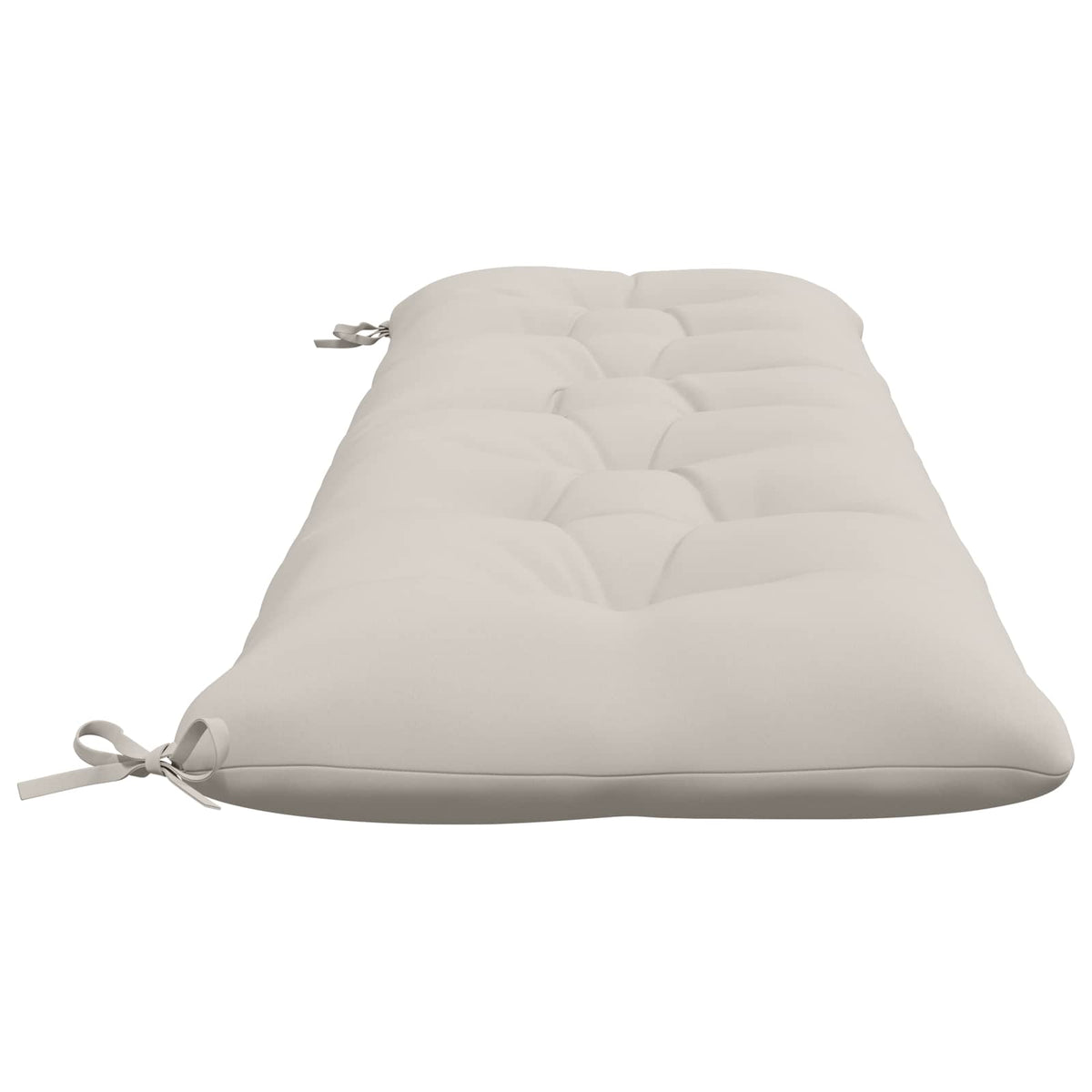 Bank Kussens VIANEN 2 st 100% Polyester Wit 160 x 50 x 12 cm