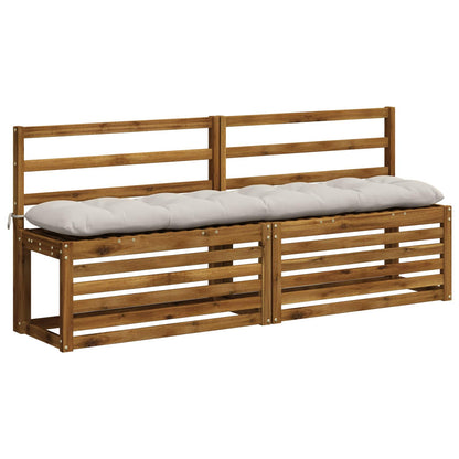 Bankkussen VIANEN 100% Polyester Wit 170 x 30 x 12 cm