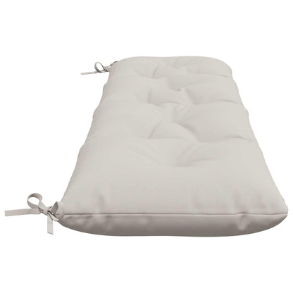 Bankkussen VIANEN 100% Polyester Wit 170 x 40 x 12 cm